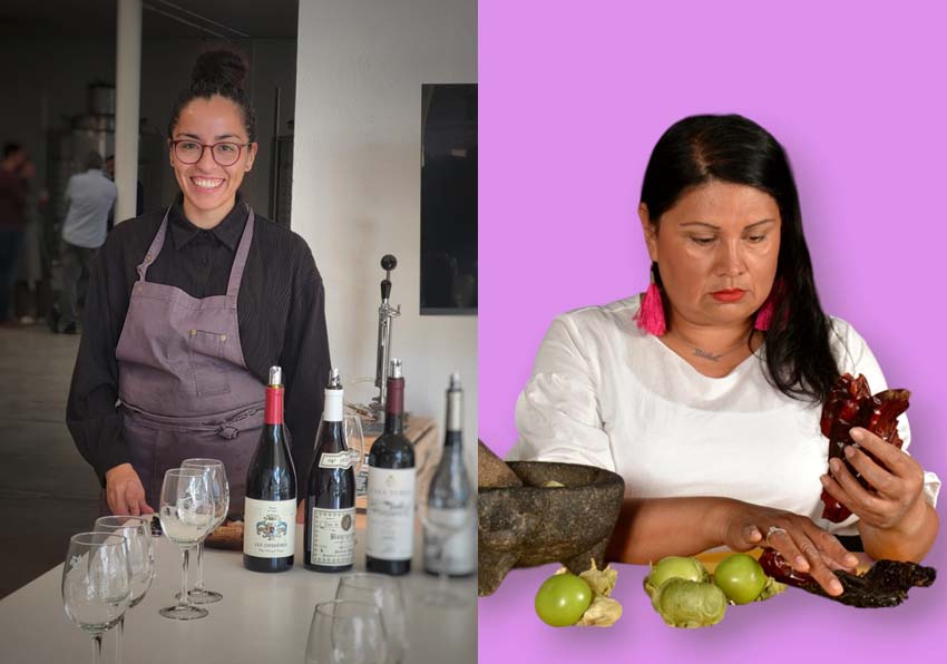 Photo of Karla Chápero and Maritza Michel